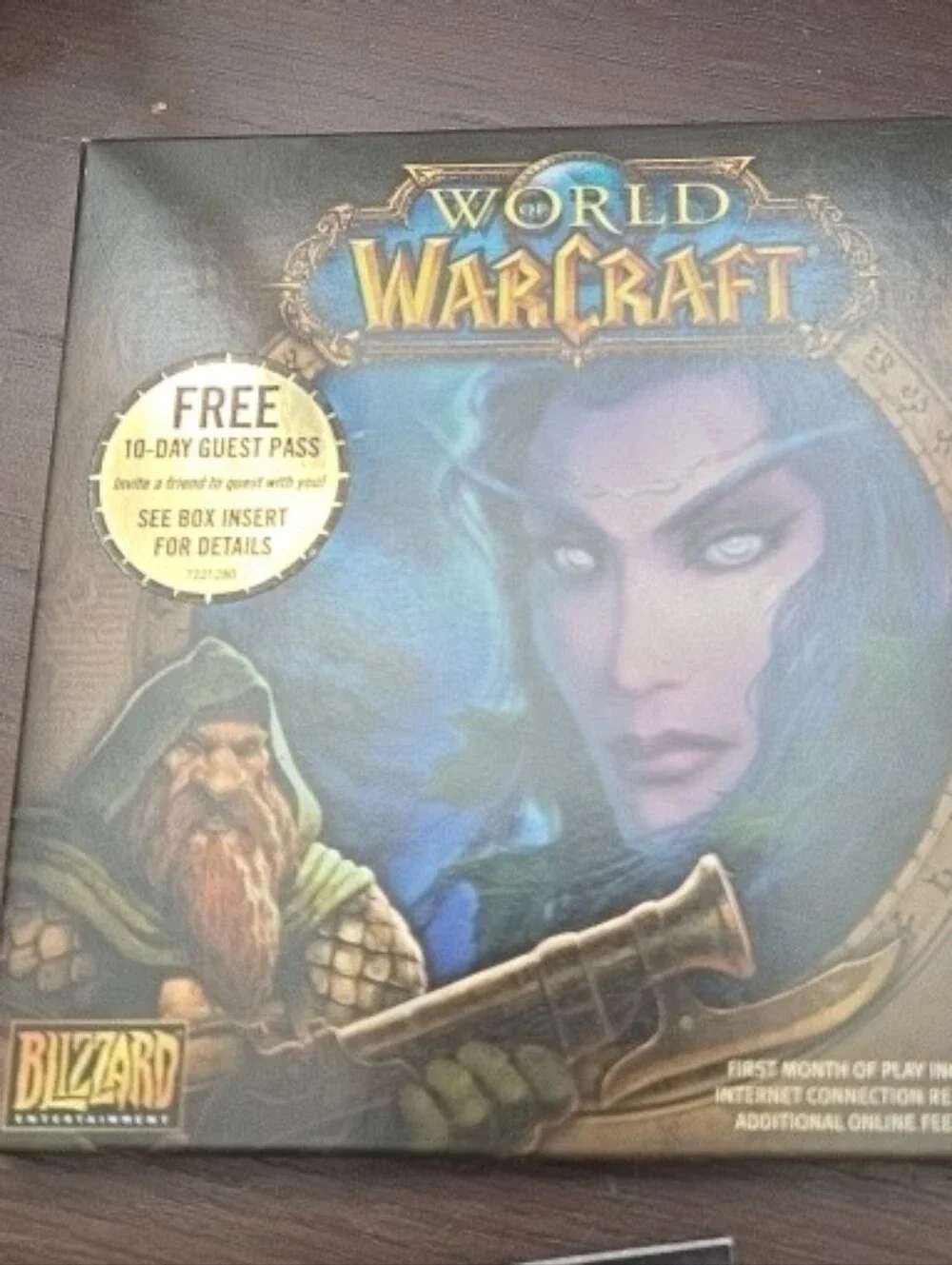 World of Warcraft: WHOLE GAME + Wrath of the Lich King Expansion, And Cataclysm